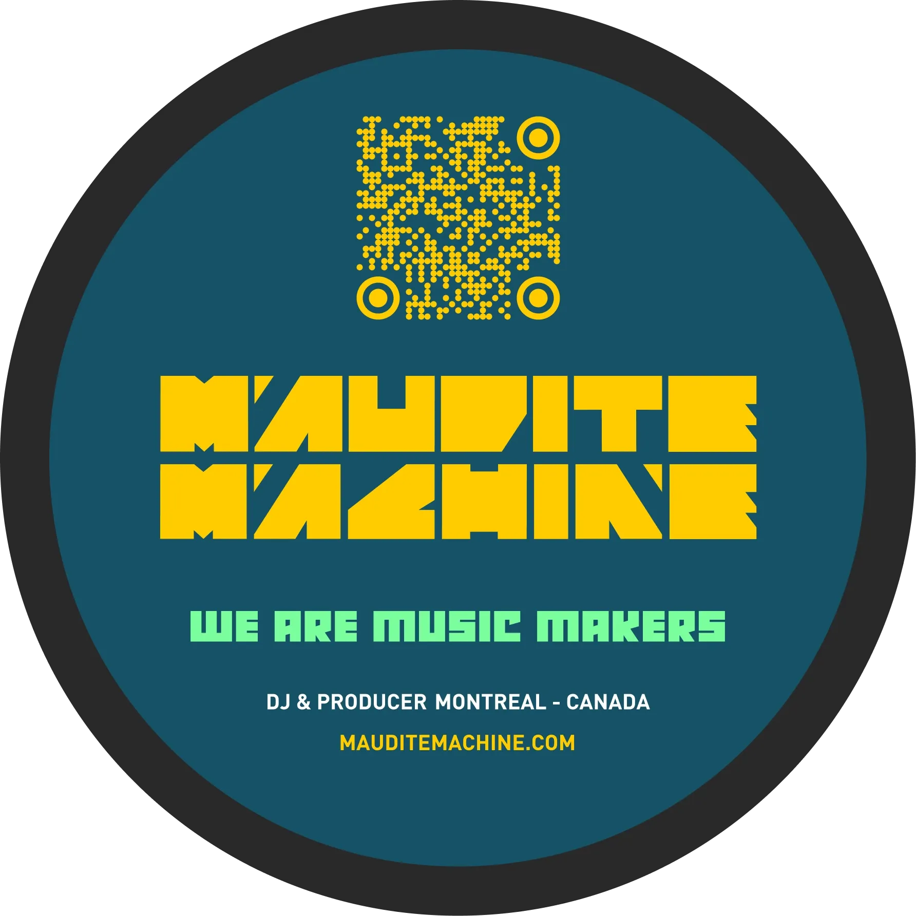 Maudite Machine - Artiste partenaire Massive Medias, prints fine art disponibles